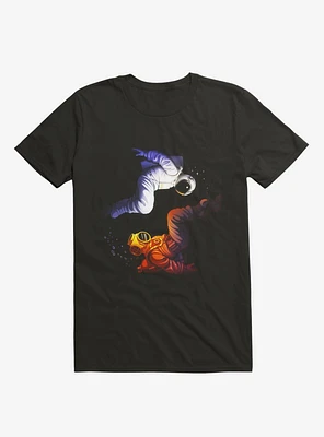 Yin Yang Astronaut Scuba T-Shirt