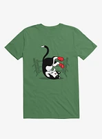 Boxer Cat Kelly Green T-Shirt