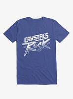 Crystals ROCK! Royal Blue T-Shirt