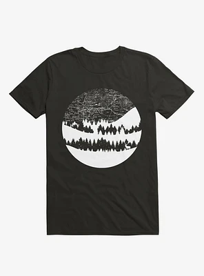 Maps Silhouette Circle T-Shirt
