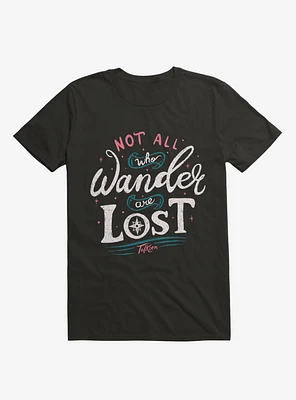 Not All Who Wander Are Lost Tolkien T-Shirt