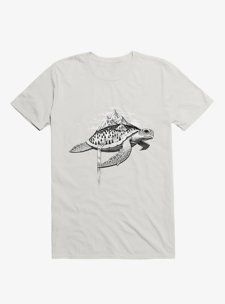 Adventure Turtle White T-Shirt