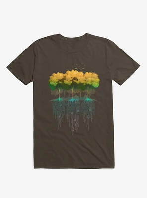Connection Forest Brown T-Shirt