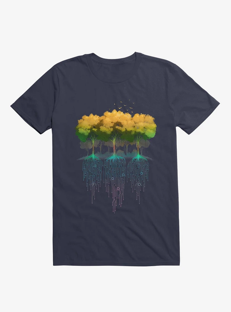 Connection Forest Navy Blue T-Shirt