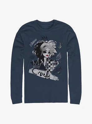 Disney Cruella Artsy Long-Sleeve T-Shirt