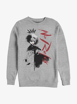 Disney Cruella No Rules Sweatshirt