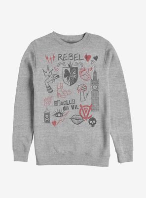 Disney Cruella Rebel Queen Sweatshirt