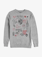 Disney Cruella Rebel Queen Sweatshirt