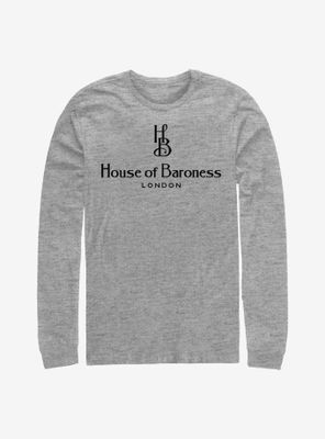 Disney Cruella House Of Baroness Simple Long-Sleeve T-Shirt