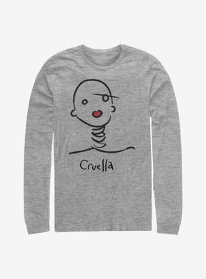 Disney Cruella Doodle Long-Sleeve T-Shirt