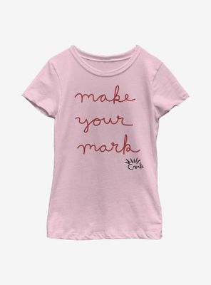 Disney Cruella Make Your Mark Youth Girls T-Shirt