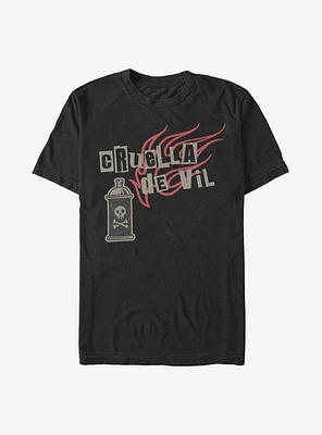 Disney Cruella De Vil Spray Fire T-Shirt