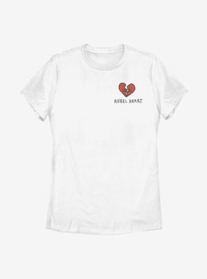 Disney Cruella Rebel Heart Womens T-Shirt