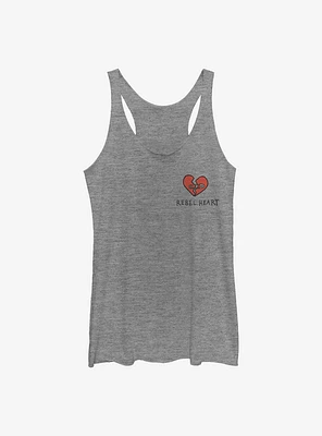 Disney Cruella Rebel Heart Womens Tank Top