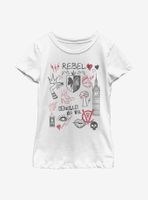 Disney Cruella Rebel Queen Youth Girls T-Shirt