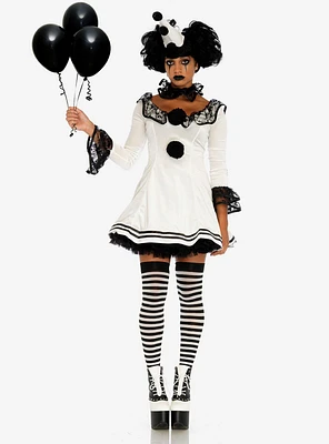 3 Piece Pierrot Clown Costume