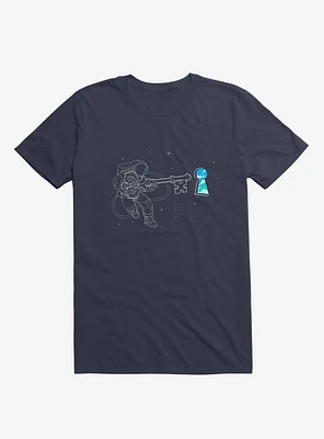 Astral Key Navy Blue T-Shirt