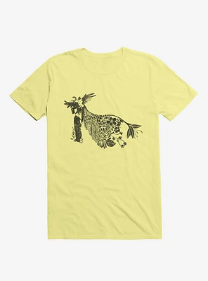 Colors Of Silence Corn Silk Yellow T-Shirt