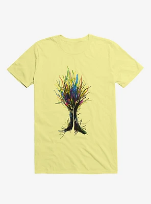 Creativity Corn Silk Yellow T-Shirt