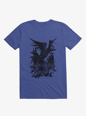 Crowned Crows Royal Blue T-Shirt