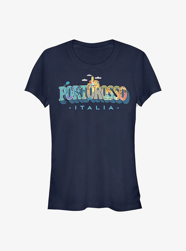 Disney Pixar Luca Portorosso Visit Girls T-Shirt