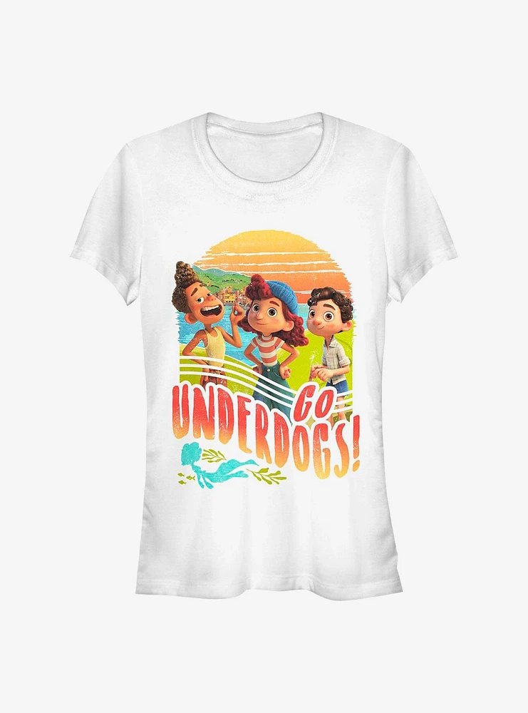 Disney Pixar Luca Underdog Group Girls T-Shirt