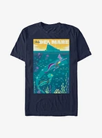 Disney Pixar Luca Isola Del Mare Poster T-Shirt