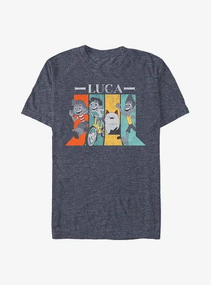 Disney Pixar Luca Characters Walk T-Shirt