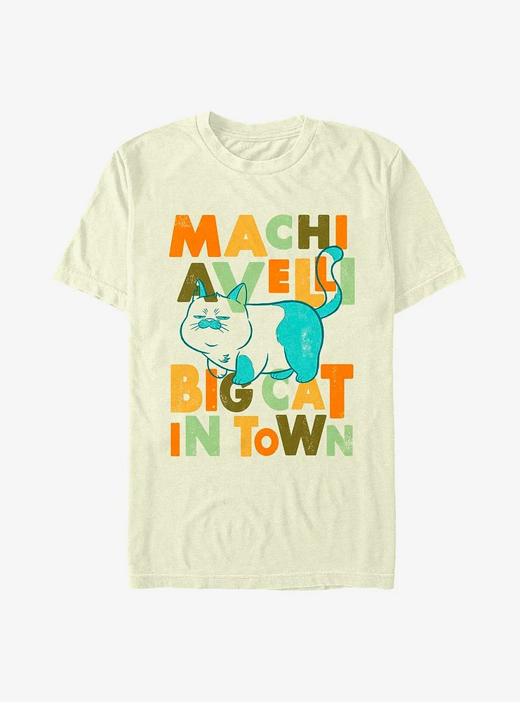 Disney Pixar Luca Machiavelli Cat T-Shirt