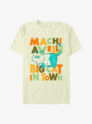 Disney Pixar Luca Machiavelli Cat T-Shirt