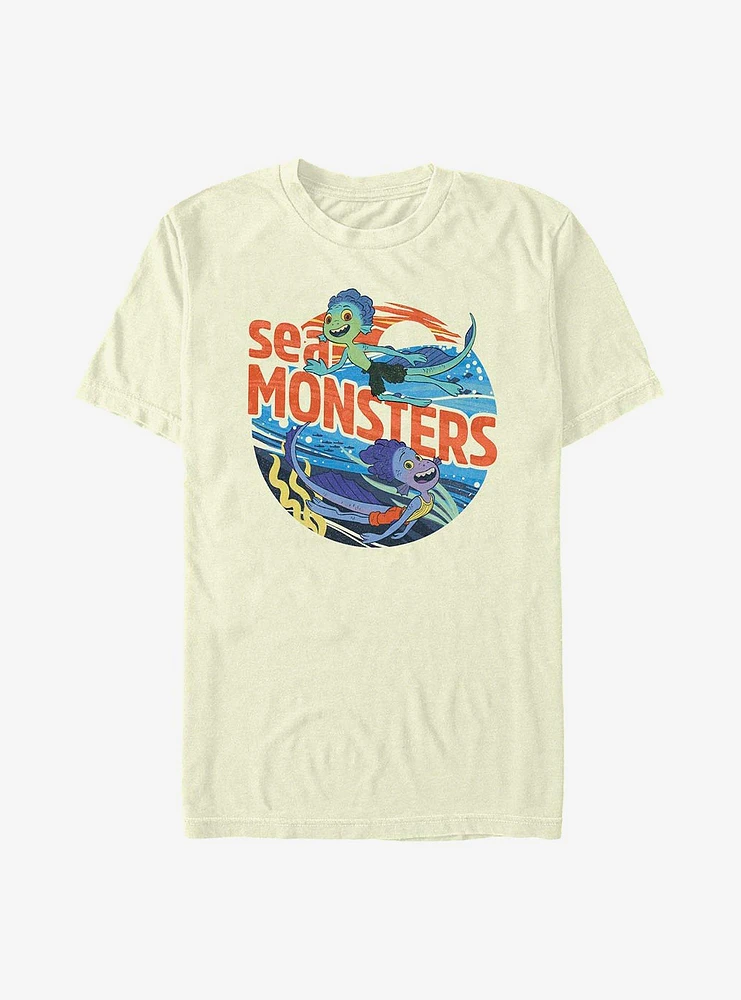 Disney Pixar Luca Sea Monsters Frame T-Shirt