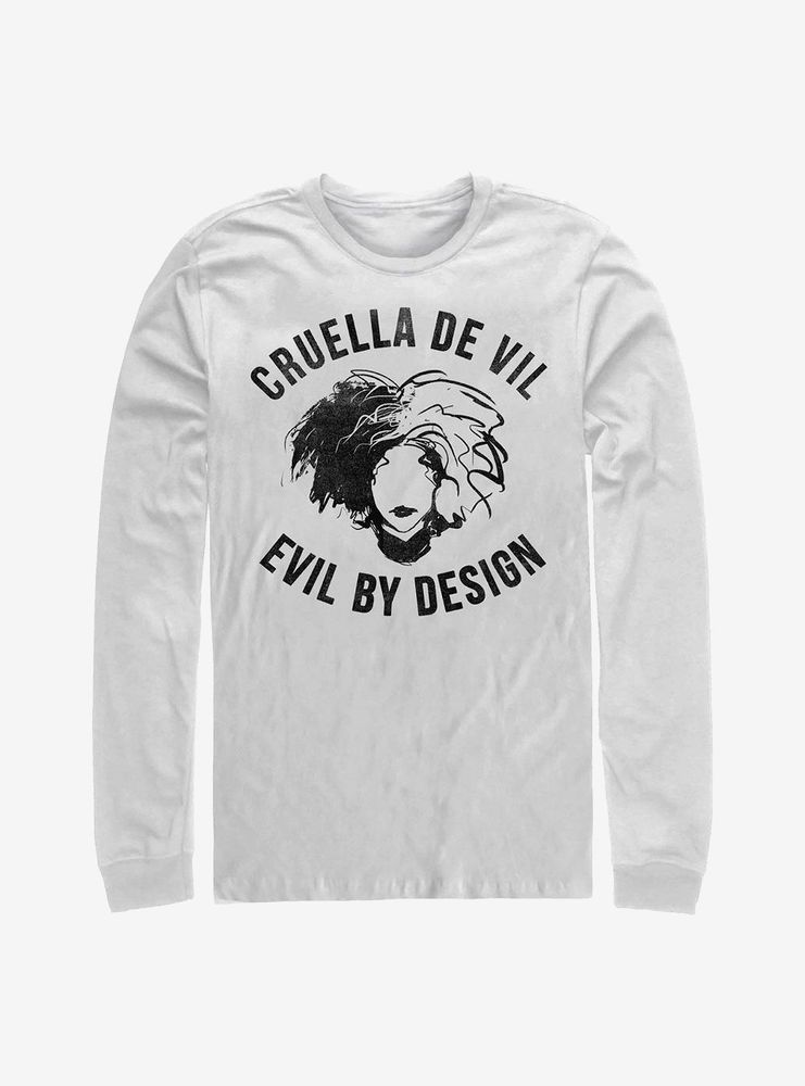 Disney Cruella Evil By Design Long-Sleeve T-Shirt