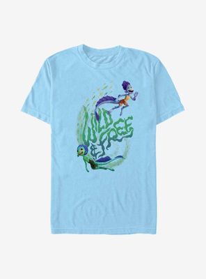 Disney Pixar Luca Wild And Free Swimming T-Shirt
