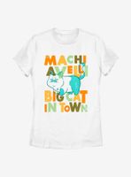Disney Pixar Luca Machiavelli Big Cat Town Womens T-Shirt