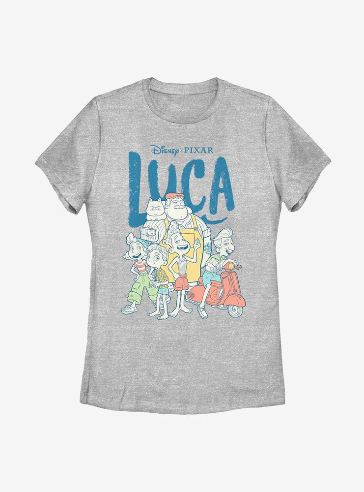 Disney Pixar Luca The Family Womens T-Shirt