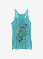 Disney Pixar Luca Wild And Free Swimming Womens Tank Top