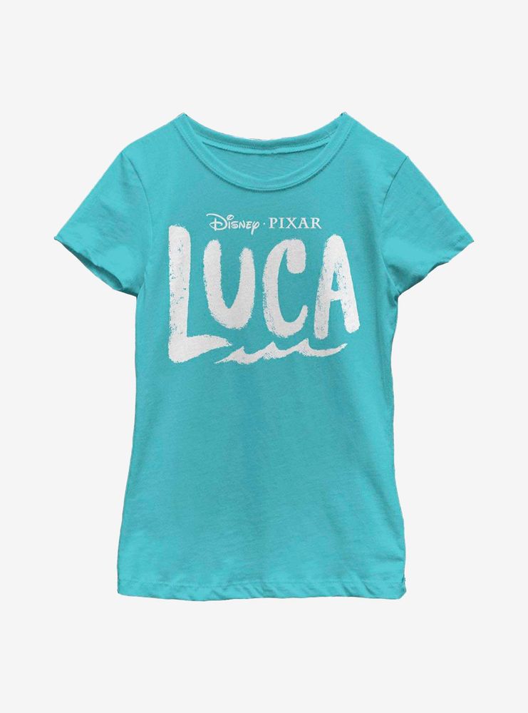 Disney Pixar Luca Logo Youth Girls T-Shirt