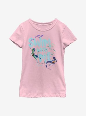 Disney Pixar Luca Swim With Me Youth Girls T-Shirt