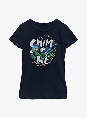 Disney Pixar Luca Swim With Me Sea Monster Youth Girls T-Shirt