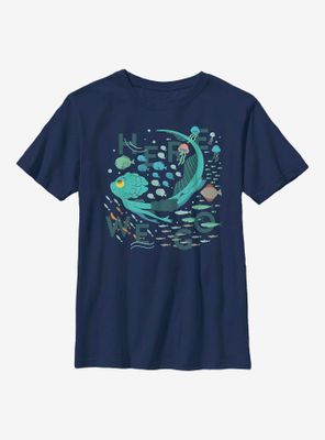 Disney Pixar Luca Here We Go Under Water Youth T-Shirt