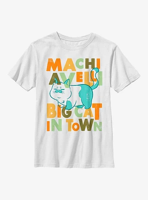 Disney Pixar Luca Machiavelli Big Cat Town Youth T-Shirt