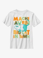 Disney Pixar Luca Machiavelli Big Cat Town Youth T-Shirt