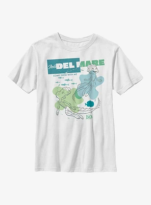 Disney Pixar Luca Come Swim With Me Youth T-Shirt
