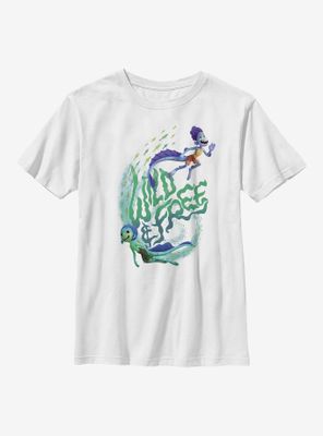 Disney Pixar Luca Wild And Free Swimming Youth T-Shirt