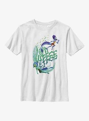 Disney Pixar Luca Wild And Free Swimming Youth T-Shirt