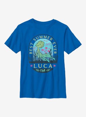 Disney Pixar Luca Best Summer Ever Stamp Youth T-Shirt