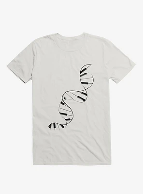 DNA Piano White T-Shirt
