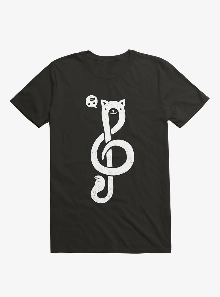 Musicat Black T-Shirt