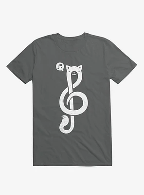 Musicat Charcoal Grey T-Shirt