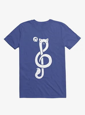 Musicat Royal Blue T-Shirt